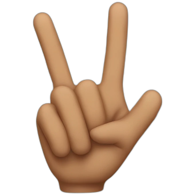 Gang sign emoji