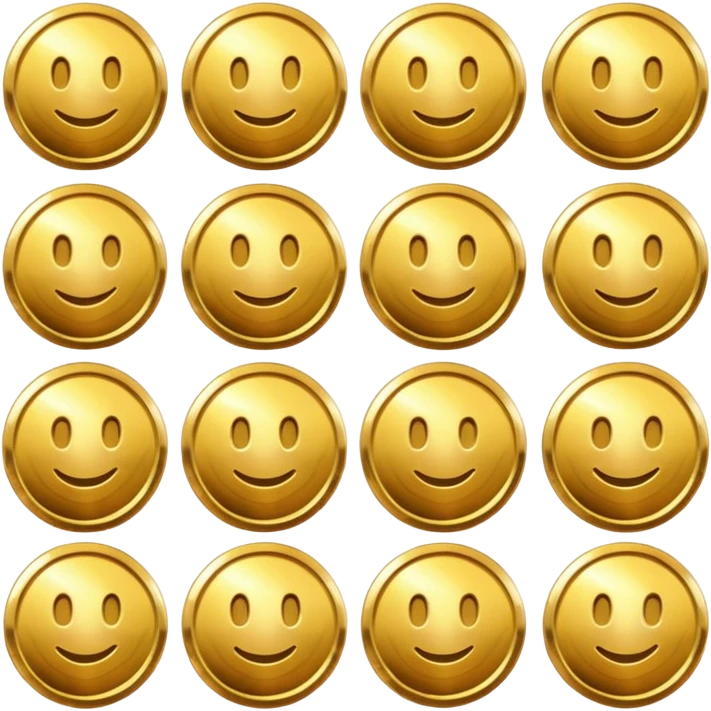 golden coins emoji