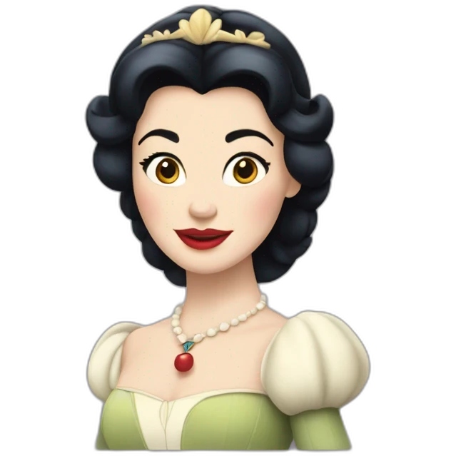 Blanche neige emoji