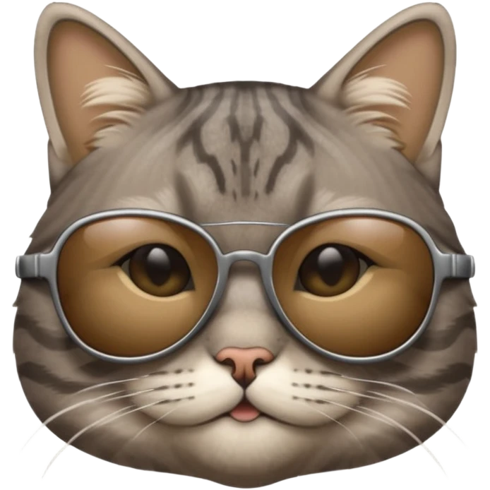 Cat wearing sunglasses emoji