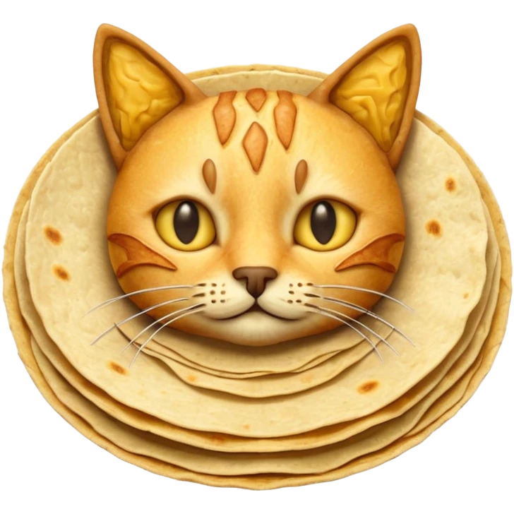 Tortilla cat emoji