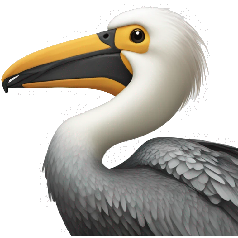 Pelecanus conspicillatus emoji