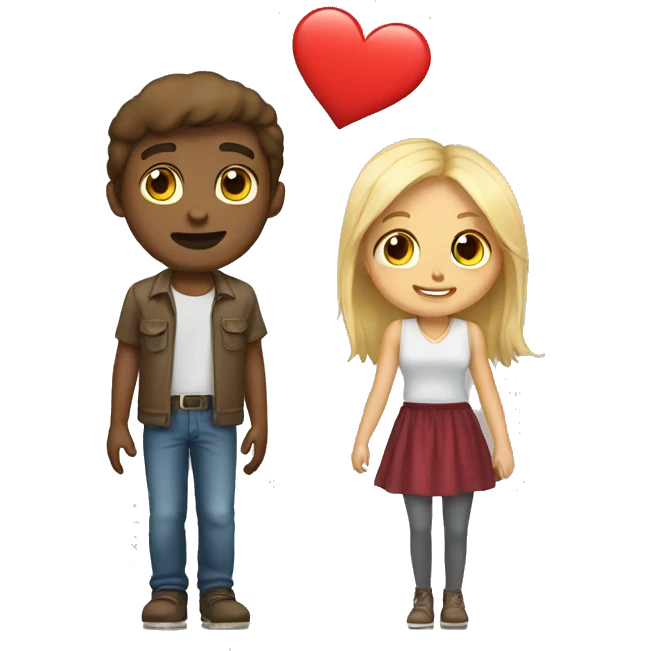 guy heart give girl  emoji