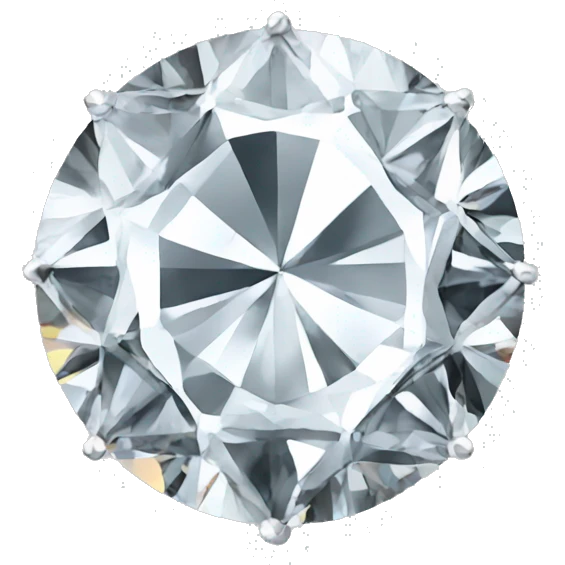 Diamond stud earing  emoji