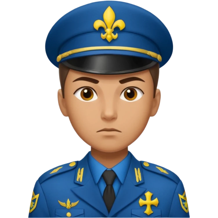 Ukrainian intelligance agency warrior emoji