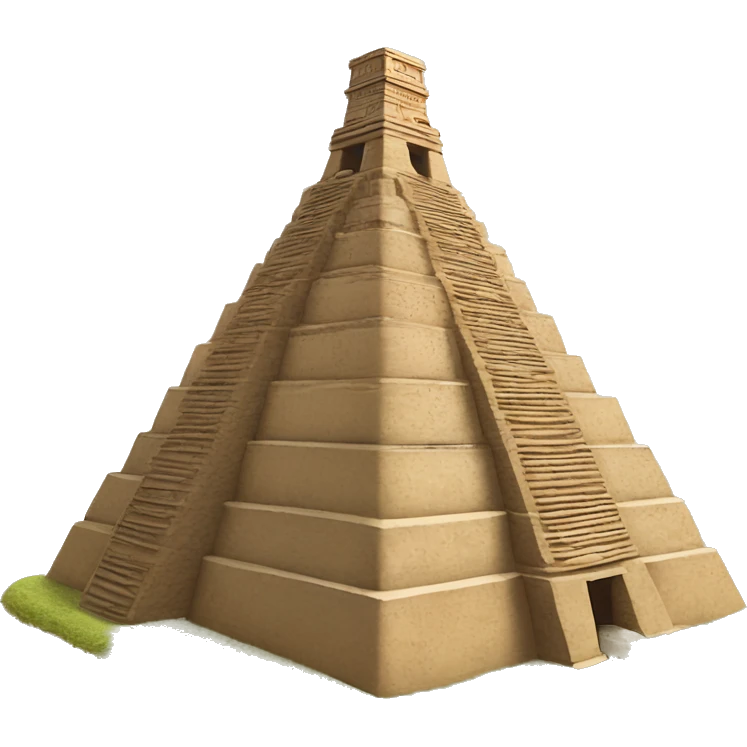Aztec pyramid ￼ emoji