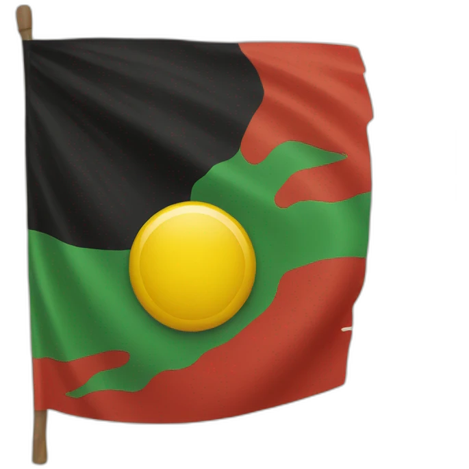 Aboriginal flag emoji