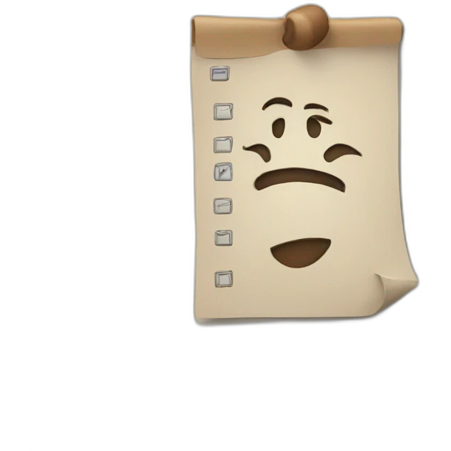 to do list emoji