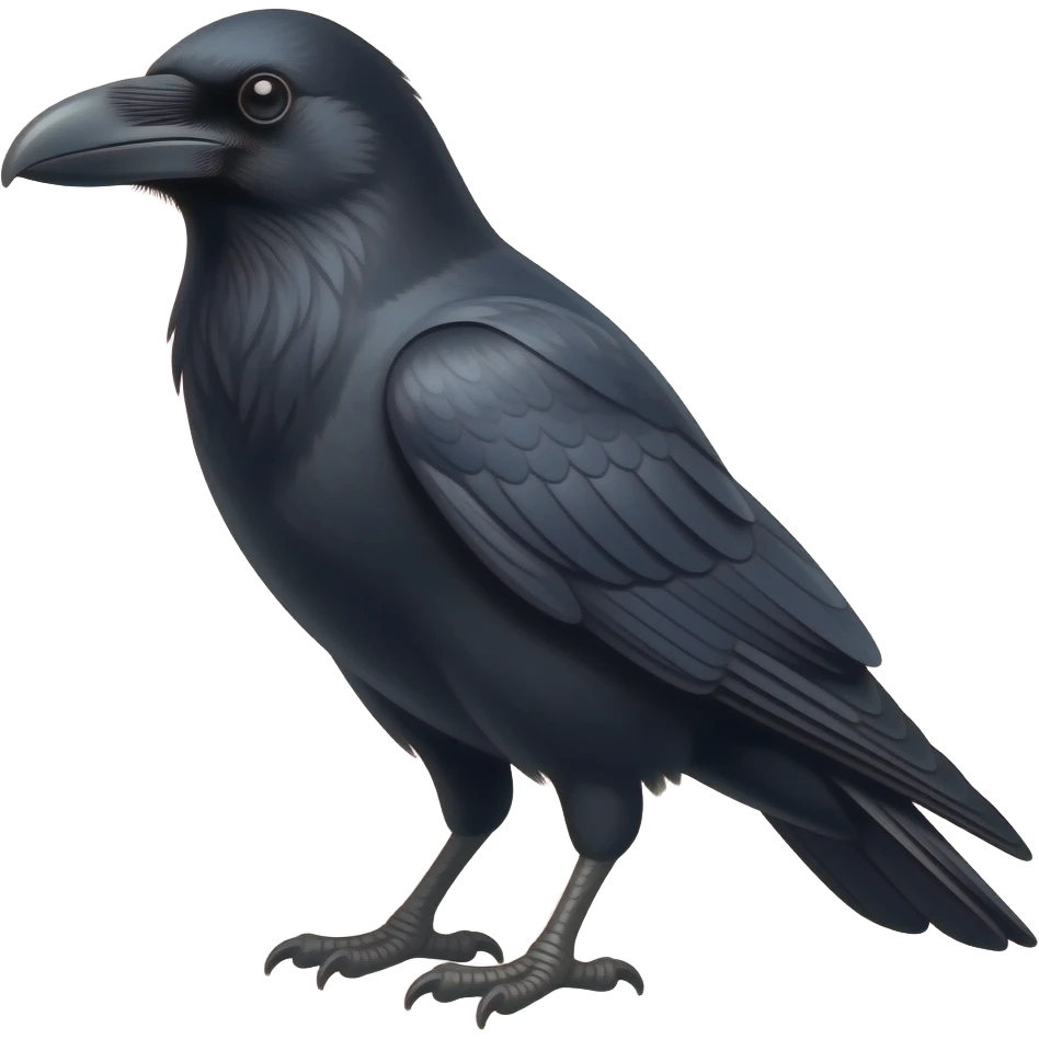 Raven emoji
