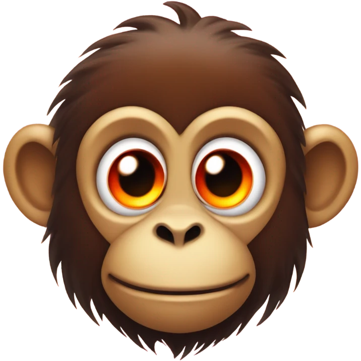 Heart fire monkey  emoji