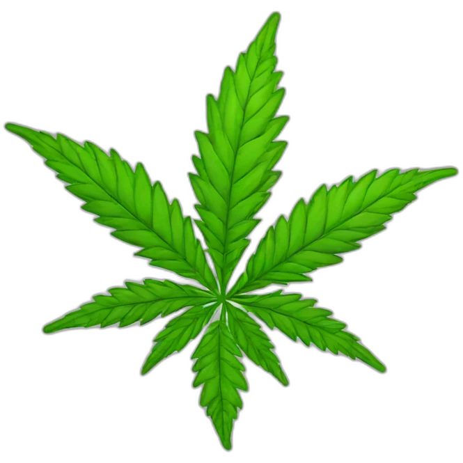 cannabis plant emoji