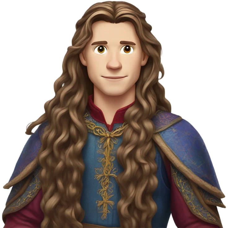 Tom Holland as Rapunzel  emoji