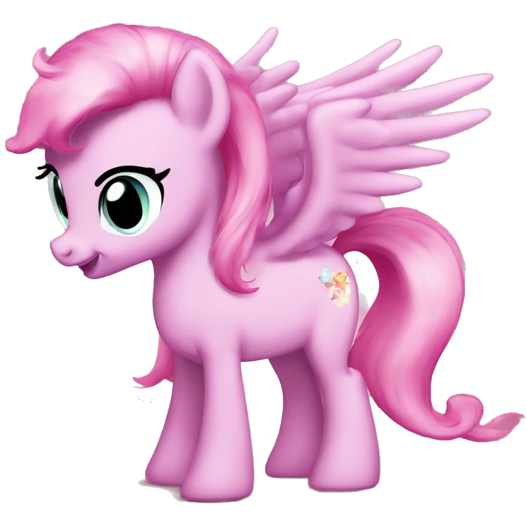 full size pink my little pony  emoji