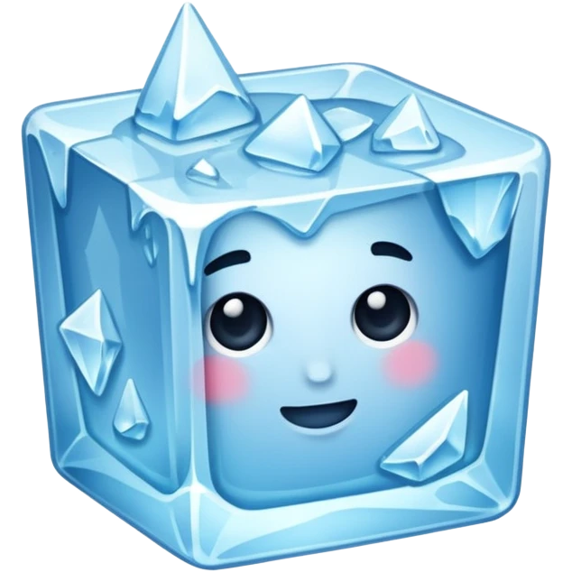 Crushed ice  emoji