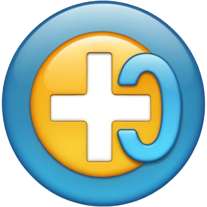 simple plus sign, clear and bold, standard system emoji style emoji