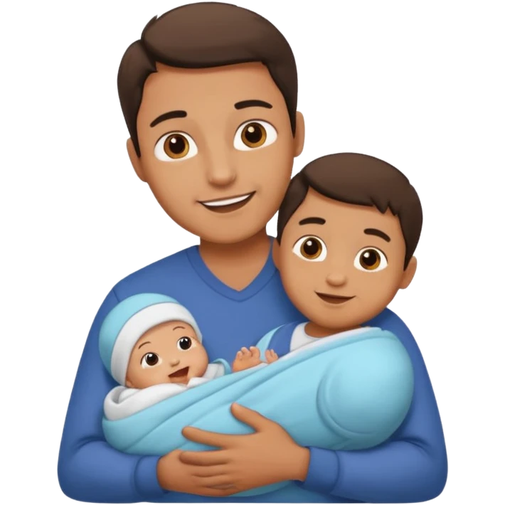 Man with Babie emoji