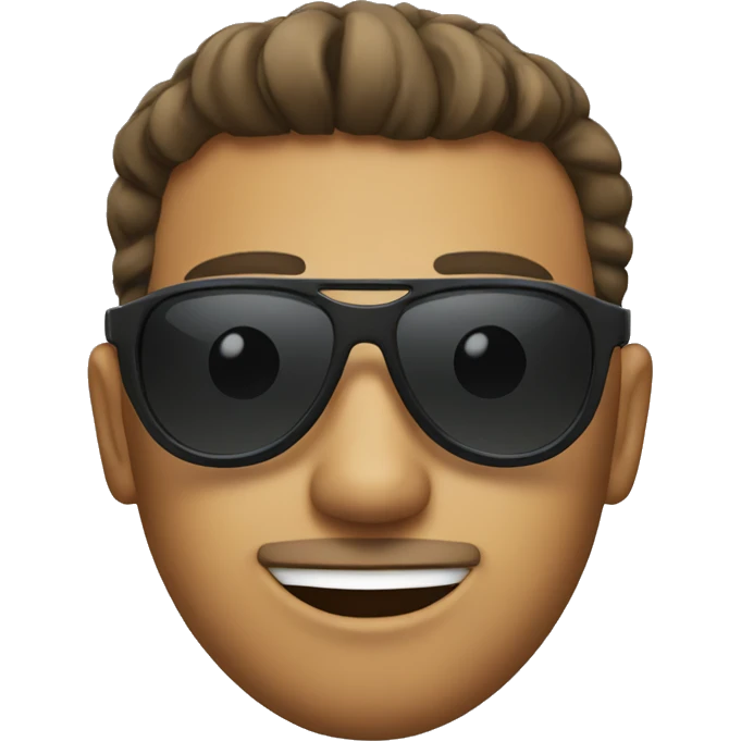 pilot with sunglasses emoji