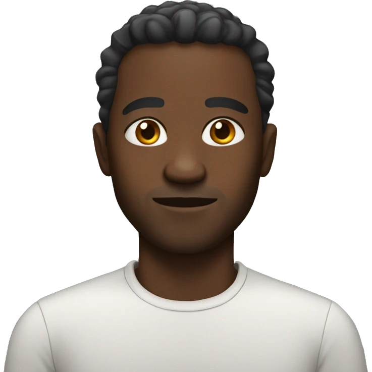 Black man  emoji