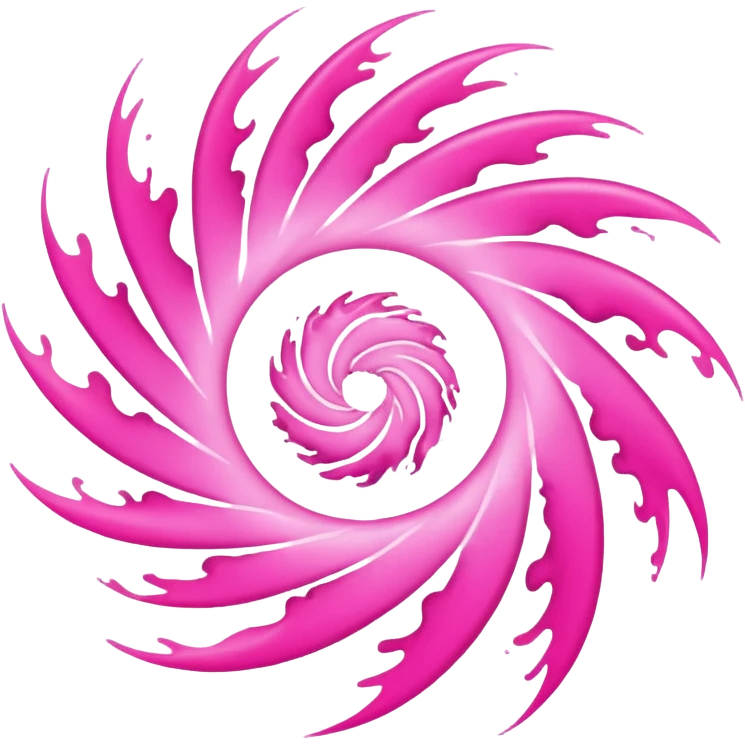 Pink reaction  emoji