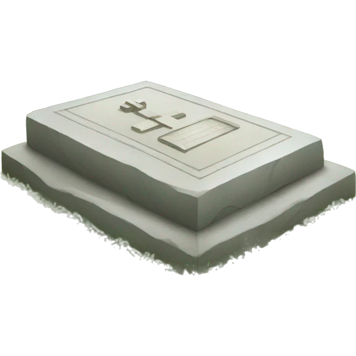 korea grave emoji