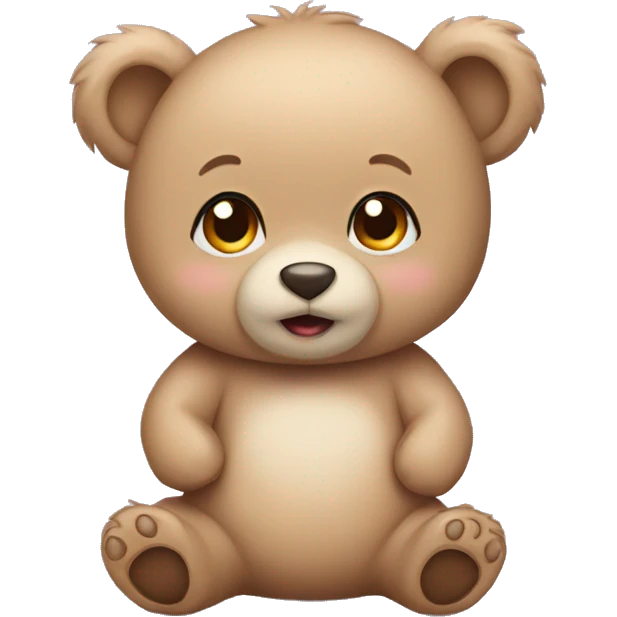 Baby bear emoji