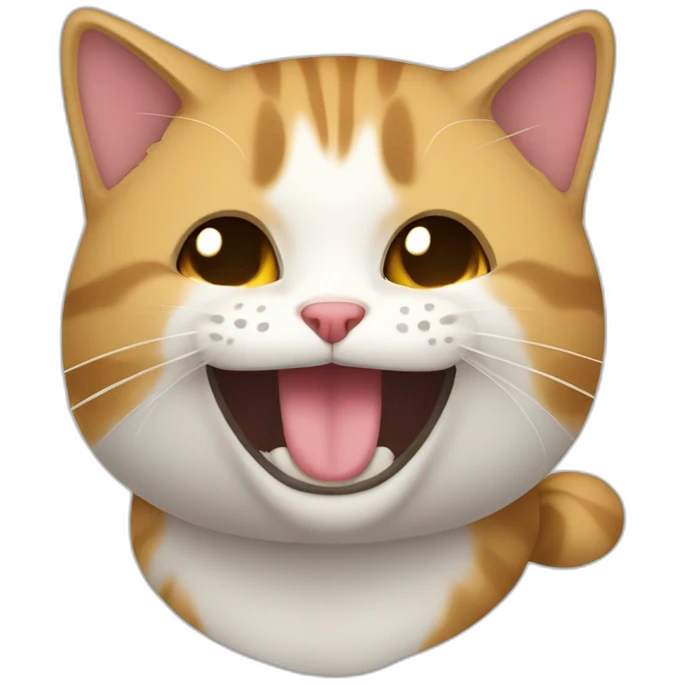 Gato sorrindo emoji