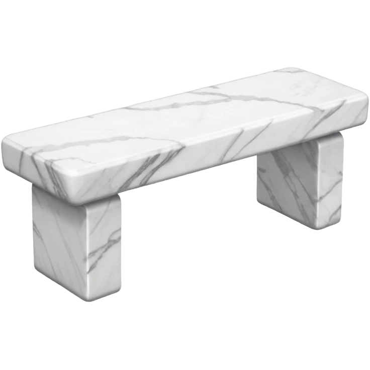 Marble benches emoji