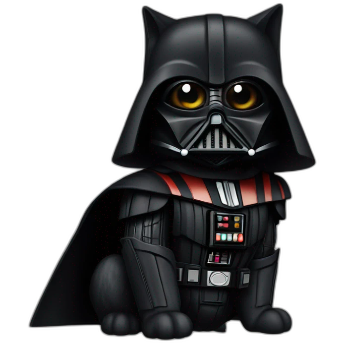 cat darth vader emoji