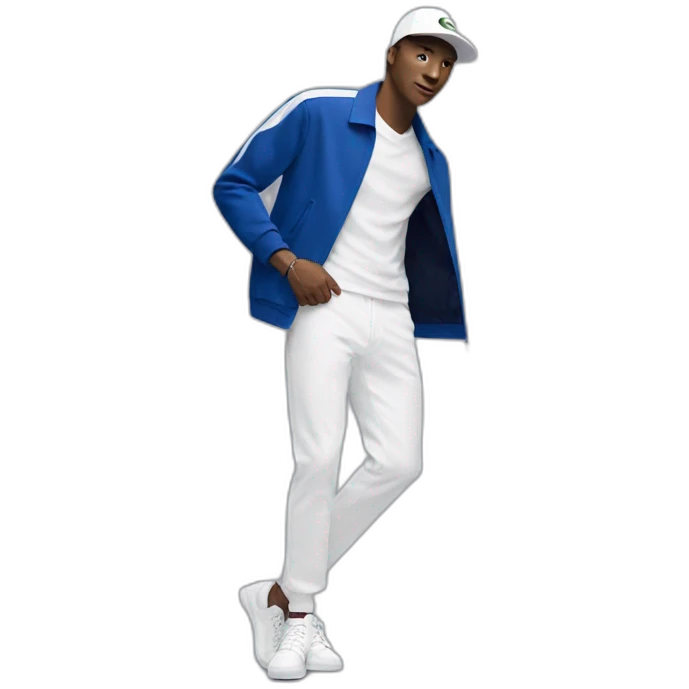 Guy using lacoste in baile funk emoji
