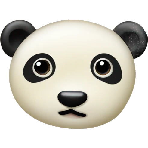 a pasta panda with gnocci emoji