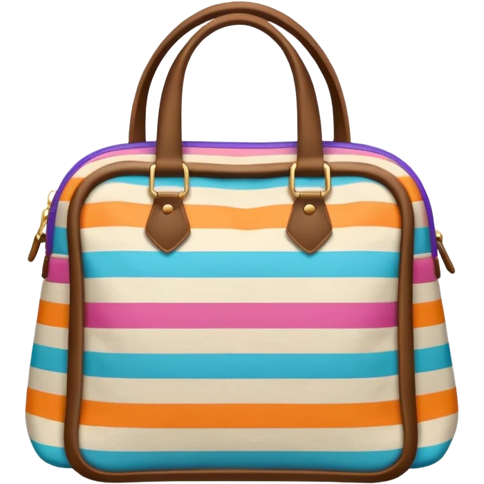 striped bag emoji