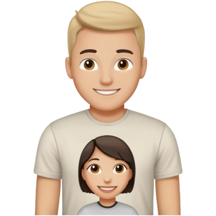 A avartar like a boyfriend send to a girl friend through message:wifey emoji