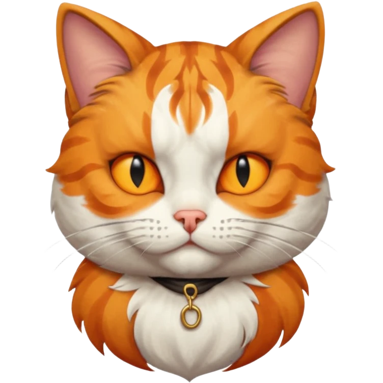 pirate cat with one closed eye with eye patch emoji