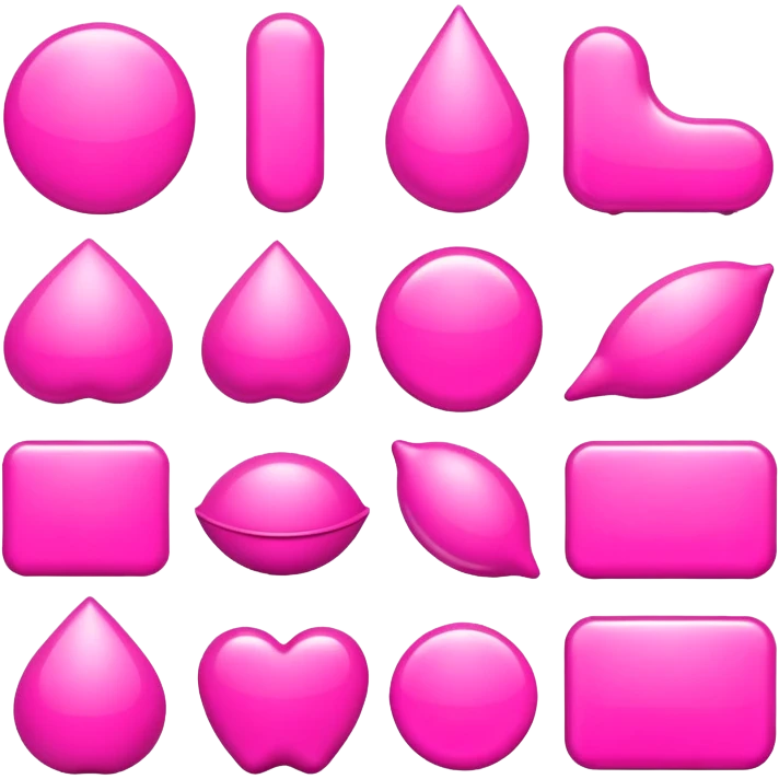 𝐏𝐢𝐧𝐤 𝐨𝐛𝐣𝐞𝐭𝐨𝐬   emoji