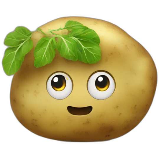 potato eatin potato emoji