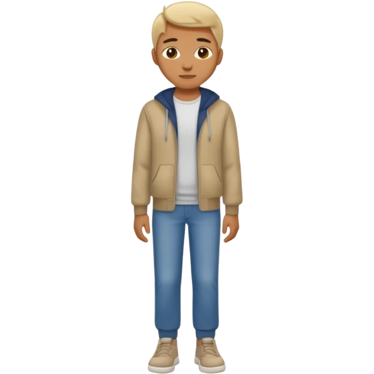 a full view of an Adult emoji