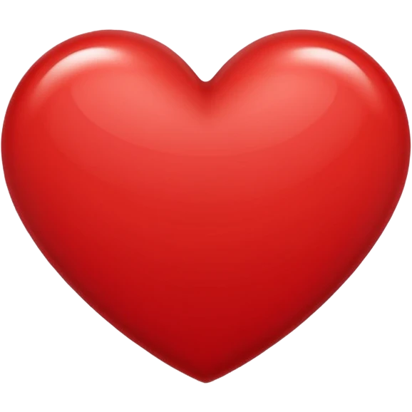 Outlined heart emoji