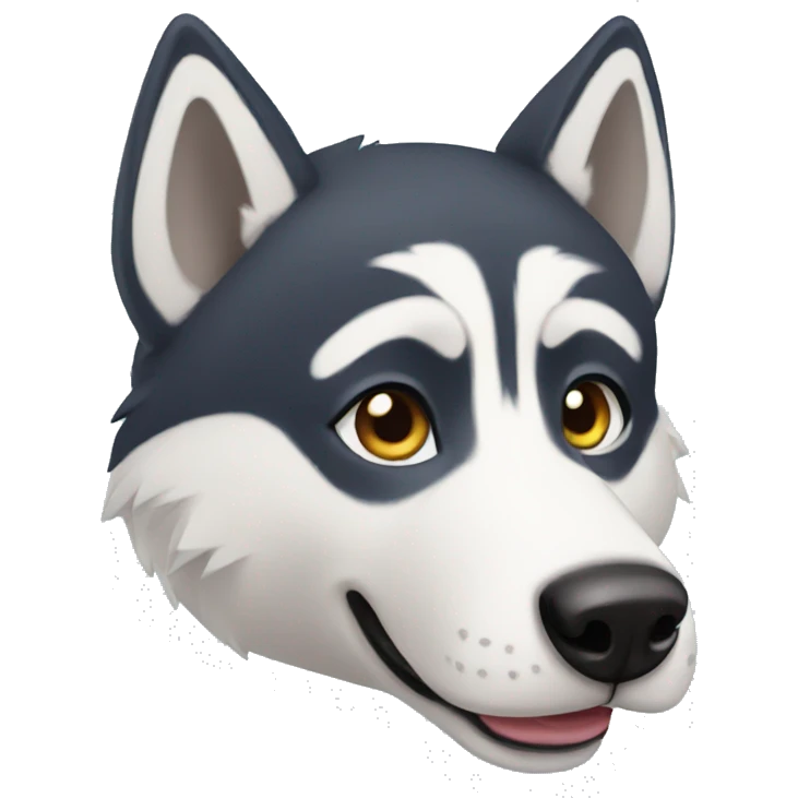 Husky emoji