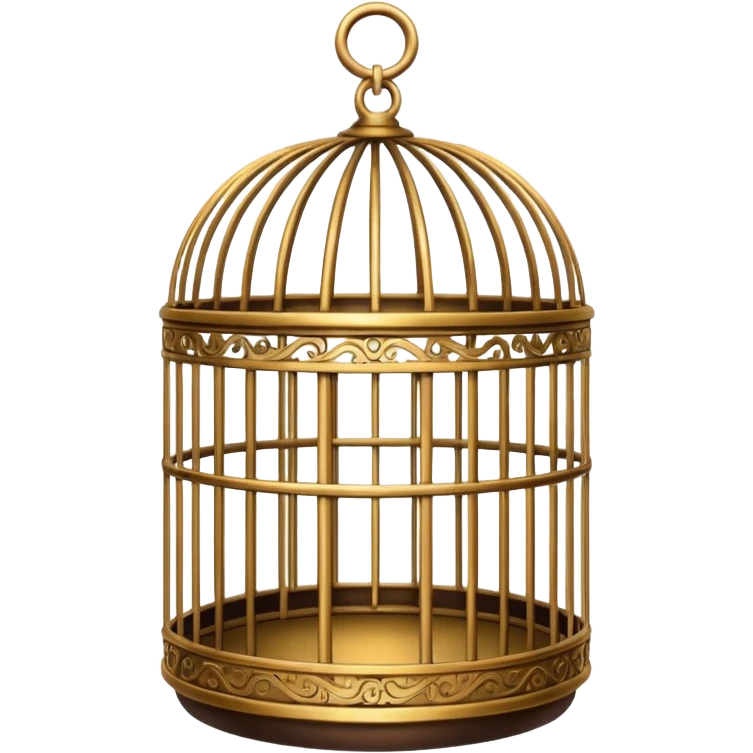 A round bird cage emoji emoji