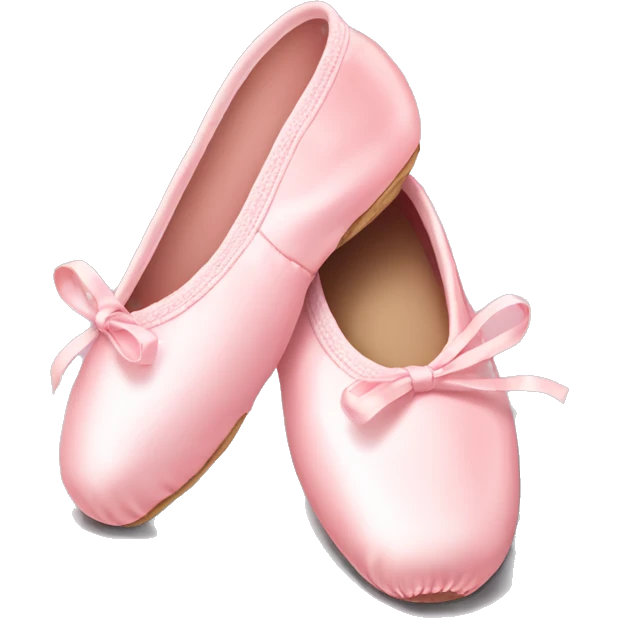 pastel pink ballet shoes emoji