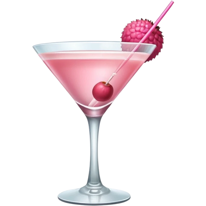 lychee cocktail emoji