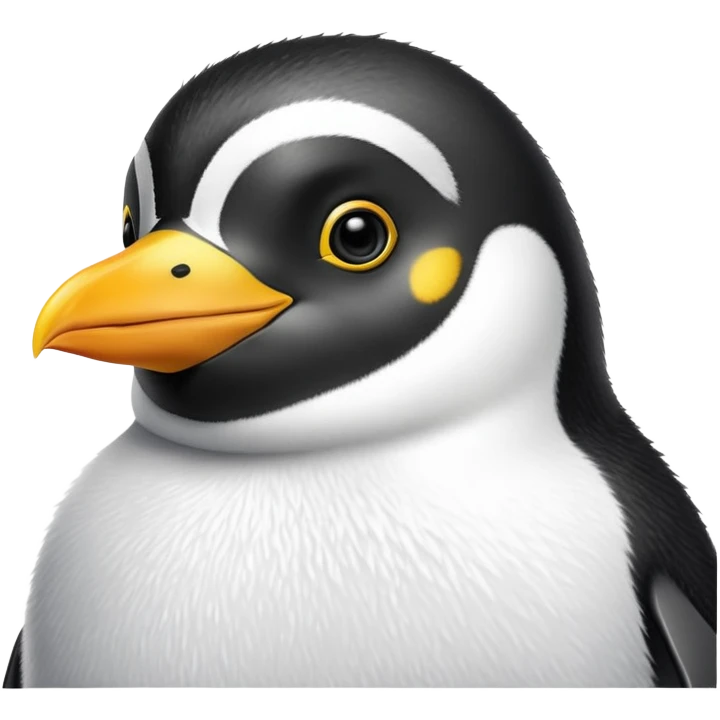A stuped Penguin emoji