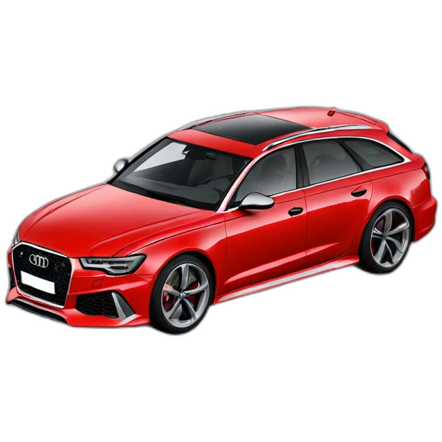 audi rs6 emoji