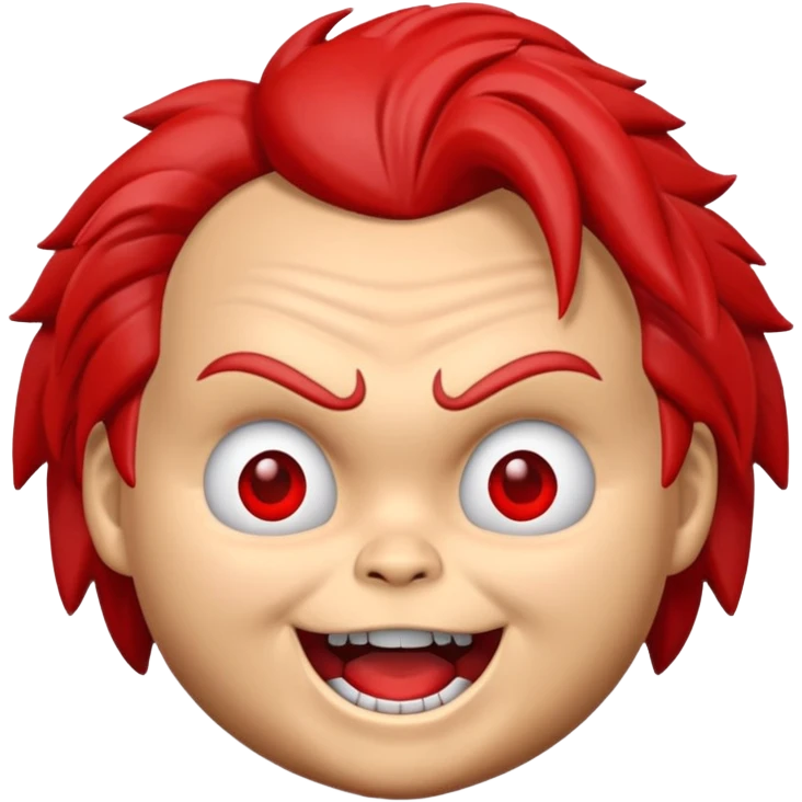 Un emojin de chuky emoji
