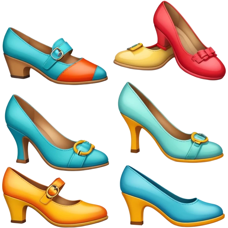 trendy shoes emoji