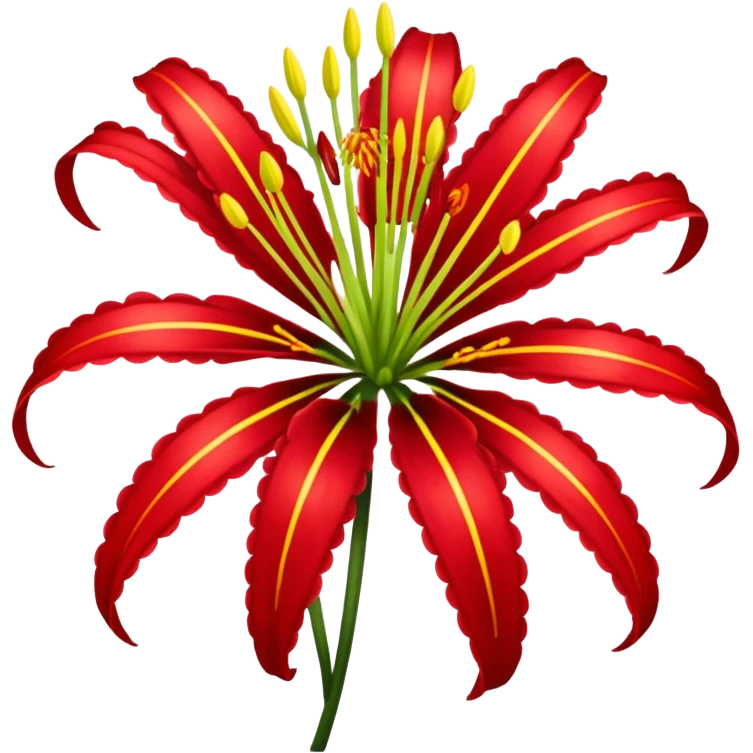 Red spider lily emoji