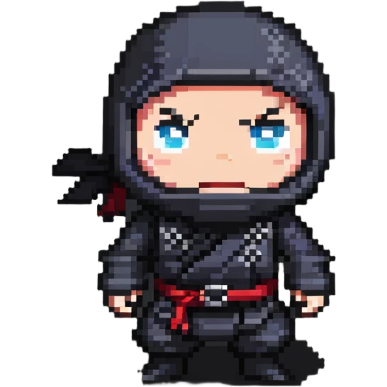 scared ninja emoji