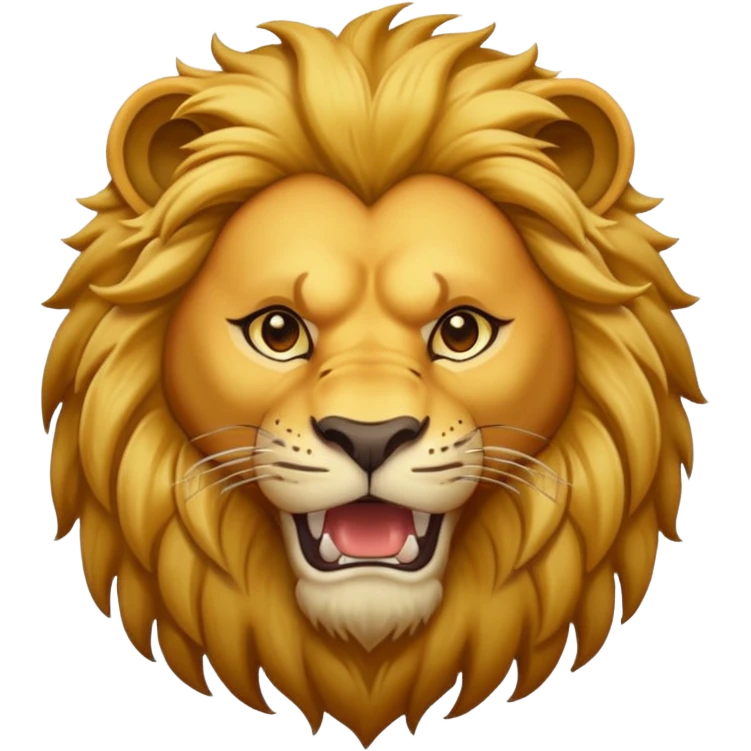 fucked lion emoji