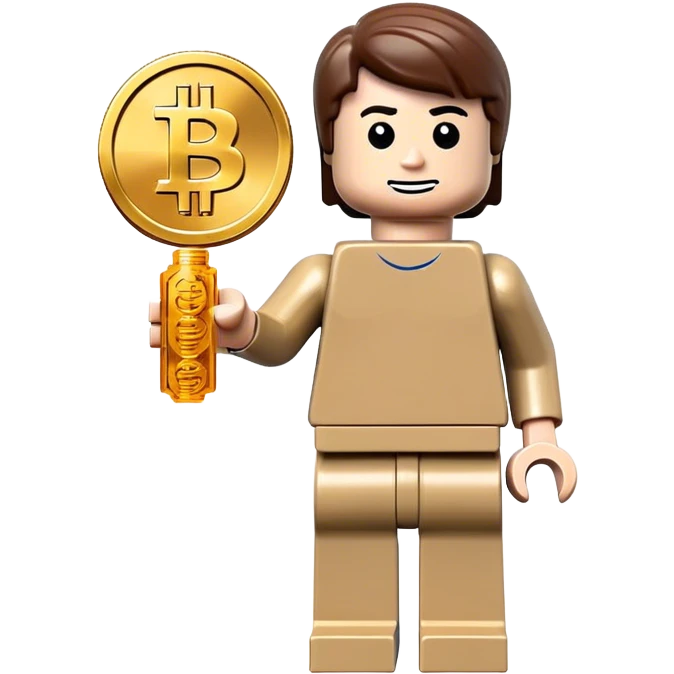 lego homme bitcoin emoji
