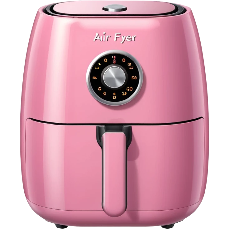Realistic pink air fryer emoji